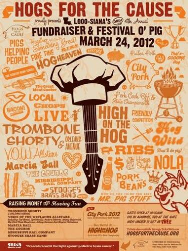 2012 Hogs Poster