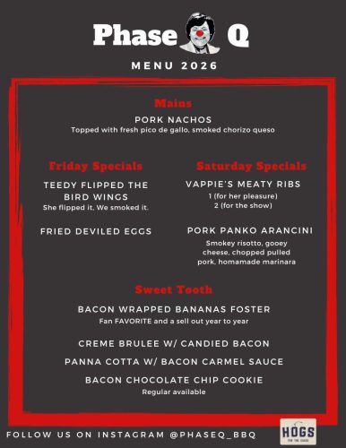 Phase Q Hogs Menu 2026 - 1
